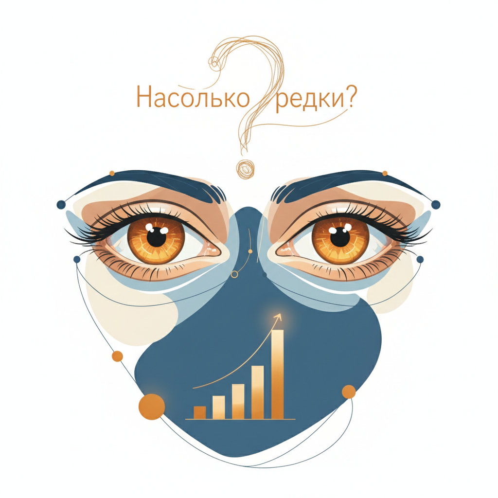 Насколько редки янтарные глаза — иллюстрация к статье «янтарные глаза»