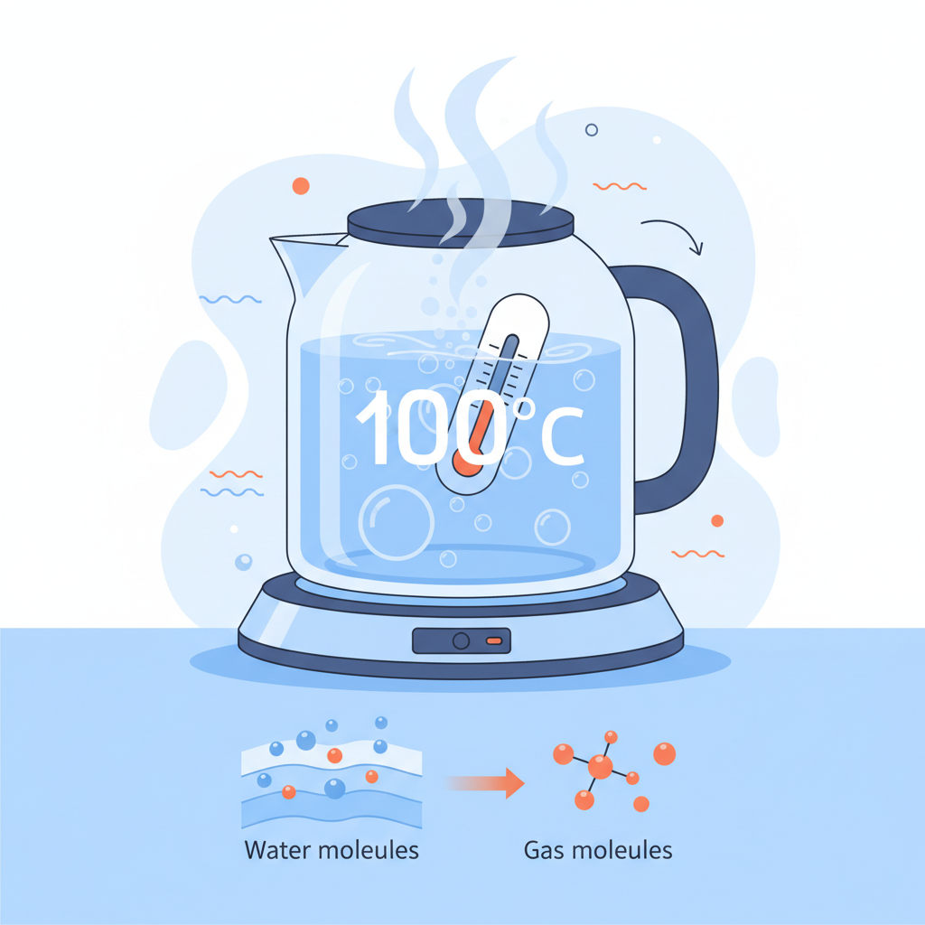 Что такое кипение и почему вода закипает именно при 100°C — иллюстрация к статье «при какой температуре закипает вода»